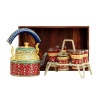 Handpainted Kettle Set With 6 Glasses & Trey | Save 33% - Rajasthan Living 9