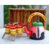 Handcrafted Kettle Set With 6 Glass & Trey | Save 33% - Rajasthan Living 10