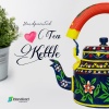 Handpainted Kettle 5144 Multicolor | Save 33% - Rajasthan Living 12