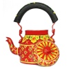 Handpainted Kettle 5147 Multicolor | Save 33% - Rajasthan Living 12