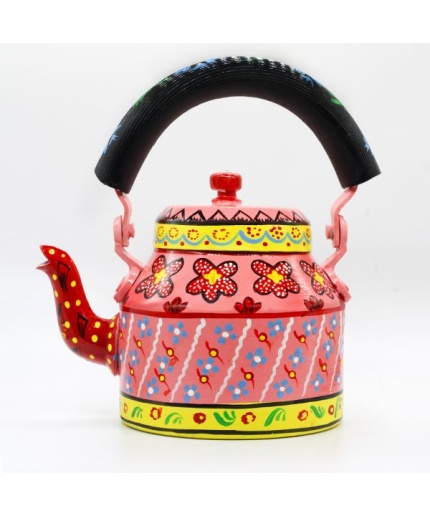 Handmade Kettle Set With 1 Trey & 6 Glass | Save 33% - Rajasthan Living 3