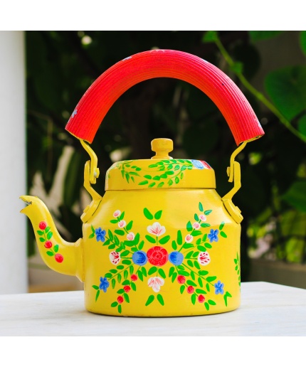 Handpainted Kettle 5151 Multicolor | Save 33% - Rajasthan Living