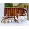 Kettle Set With 6 Glass & 1 Trey handmade | Save 33% - Rajasthan Living 9