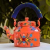 Handpainted Kettle 5155 Multicolor | Save 33% - Rajasthan Living 9