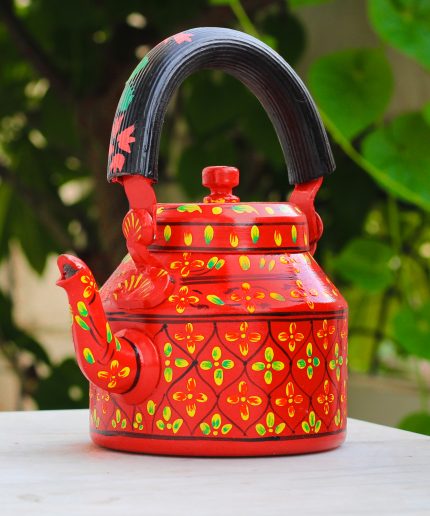 Handpainted Kettle 5157 Multicolor | Save 33% - Rajasthan Living