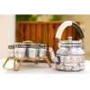 Handpainted Kettle Set With 6 Glass & 1 Trey | Save 33% - Rajasthan Living 9