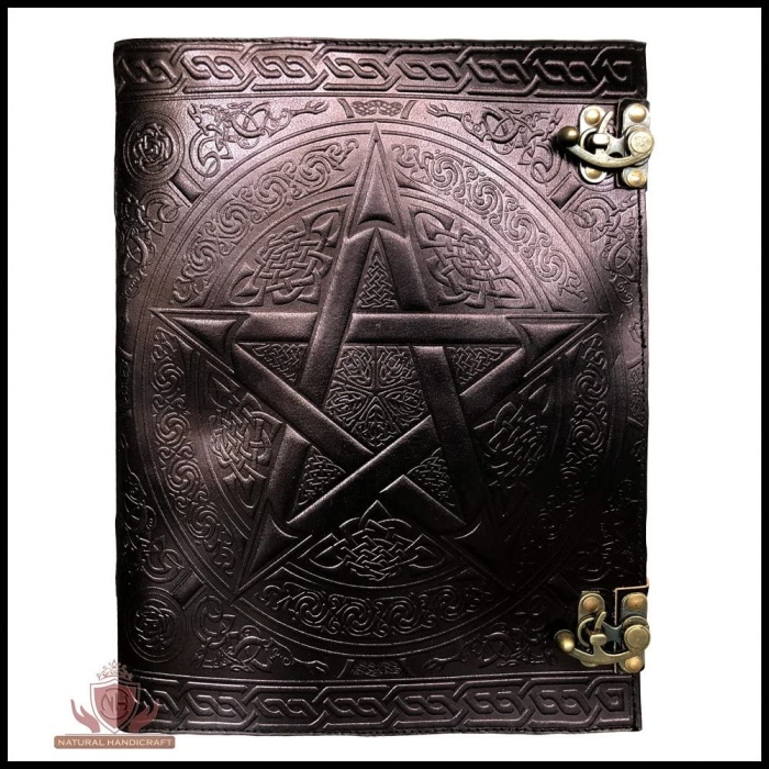 Leather Journal Seven Stone Embossed Notebook | Save 33% - Rajasthan Living 7