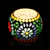 Tealight Holder of Glass with Mosaic Work iHandikart Handicraft (Set of 2)Mosaic Finish (IHK-9072) | Save 33% - Rajasthan Living 12