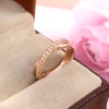 Rose Gold Statement Cross Engagement Band Studded With Natural Moissanite For Women | Save 33% - Rajasthan Living 10