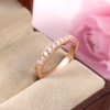 Rose Gold Statement Engagement Band Studded With Natural Moissanite For Women (Copy) | Save 33% - Rajasthan Living 10