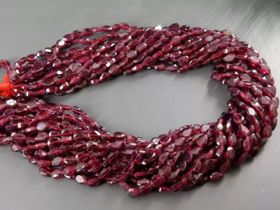 Rhodolite Garnet Faceted Kite Shape Bead,Marquise,Fancy Cut,Loose Stone,Wholesaler,Supplies,Handmade 13Inch 4X5MM Approx,100%Natural PME-B6 | Save 33% - Rajasthan Living 11