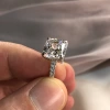 5 Carat Cushion Created Diamond 925 Sterling Silver Engagement Wedding Ring – Diamond Ring | Save 33% - Rajasthan Living 12
