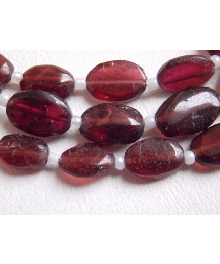 Natural Garnet Smooth Oval Shape Tumble,Nugget,Irregular Shape Bead 12X8 To 7X5 MM Wholesale Price New Arrival 100%Natural 14Inch Strand | Save 33% - Rajasthan Living 5