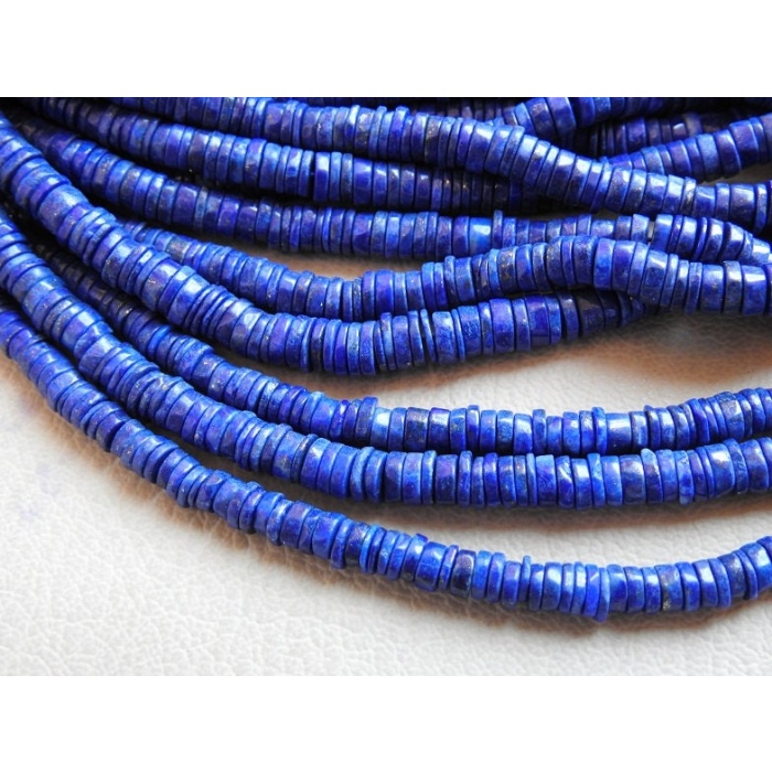 Lapis Lazuli Smooth Tyre,Coin,Button,Wheel Shape Beads,Loose Stone,Handmade,Wholesaler,Supplies,16Inch Strand,100%Natural,PME-T1 | Save 33% - Rajasthan Living 8