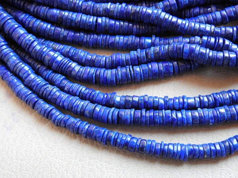 Lapis Lazuli Smooth Tyre,Coin,Button,Wheel Shape Beads,Loose Stone,Handmade,Wholesaler,Supplies,16Inch Strand,100%Natural,PME-T1 | Save 33% - Rajasthan Living 15