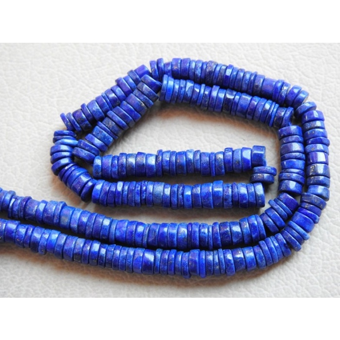 Lapis Lazuli Smooth Tyre,Coin,Button,Wheel Shape Beads,Loose Stone,Handmade,Wholesaler,Supplies,16Inch Strand,100%Natural,PME-T1 | Save 33% - Rajasthan Living 7