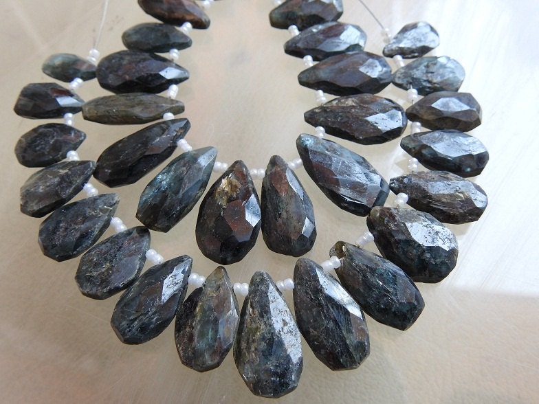 Natural Blue Kyanite Faceted Teardrop,Loose Stone,Drop,Handmade,For Making Jewelry 16Piece 21X11To13X10MM Approx Wholesaler Supplies BR5 | Save 33% - Rajasthan Living 15