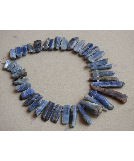 Blue Kyanite Natural Rough Stick,Loose Raw,Minerals,Blades,For Making Jewelry,12Inch Strand 40X7To15X6MM Approx,Wholesaler,Supplies R6 | Save 33% - Rajasthan Living 3