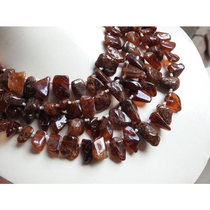 Hessonite Garnet Rough Bead,Polished,Slice,Slab,Stick,Briolette,Loose Raw,Minerals,18X12To12X8MM Approx,Wholesaler,Supplies,100%Natural R5 | Save 33% - Rajasthan Living 8