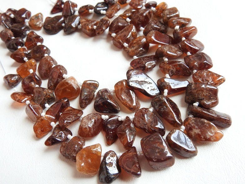 Hessonite Garnet Rough Bead,Polished,Slice,Slab,Stick,Briolette,Loose Raw,Minerals,18X12To12X8MM Approx,Wholesaler,Supplies,100%Natural R5 | Save 33% - Rajasthan Living 14