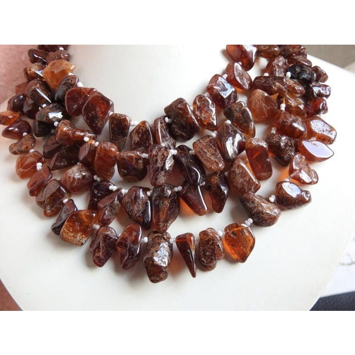 Hessonite Garnet Rough Bead,Polished,Slice,Slab,Stick,Briolette,Loose Raw,Minerals,18X12To12X8MM Approx,Wholesaler,Supplies,100%Natural R5 | Save 33% - Rajasthan Living 6