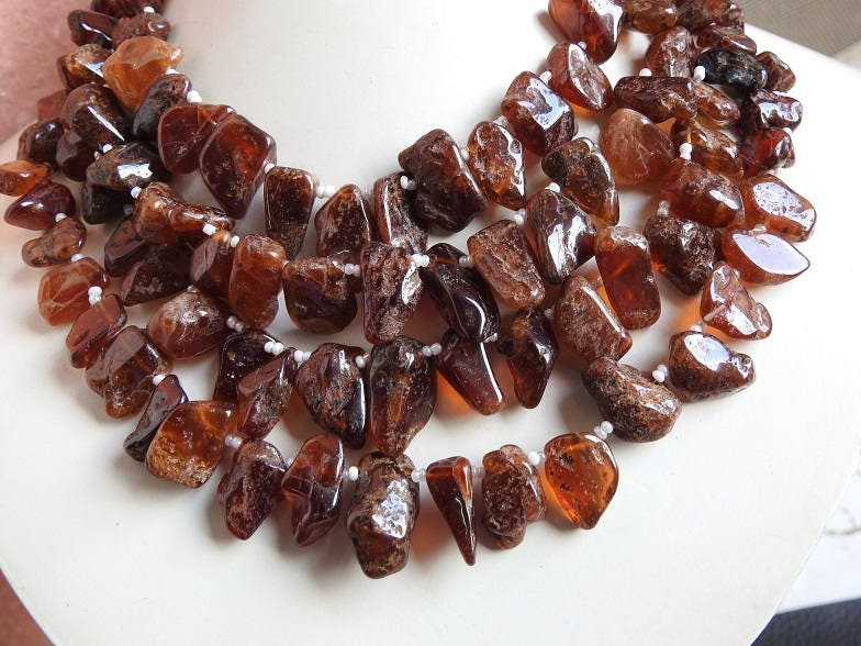 Hessonite Garnet Rough Bead,Polished,Slice,Slab,Stick,Briolette,Loose Raw,Minerals,18X12To12X8MM Approx,Wholesaler,Supplies,100%Natural R5 | Save 33% - Rajasthan Living 13