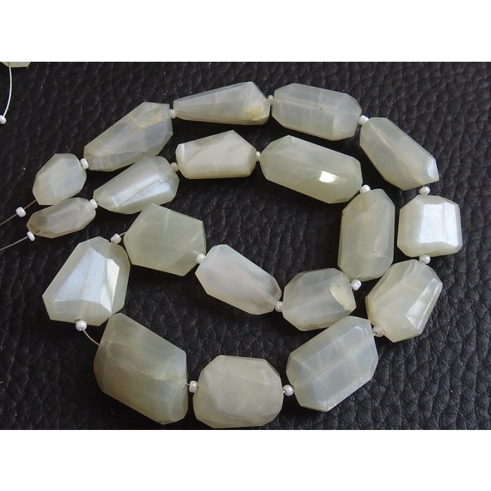 Natural Moonstone Faceted Tumble,Nuggets,White Color,12Inchs Strand 20X15To10X8MM Approx,Wholesaler,Supplies,New Arrivals PME-TU4 | Save 33% - Rajasthan Living 6