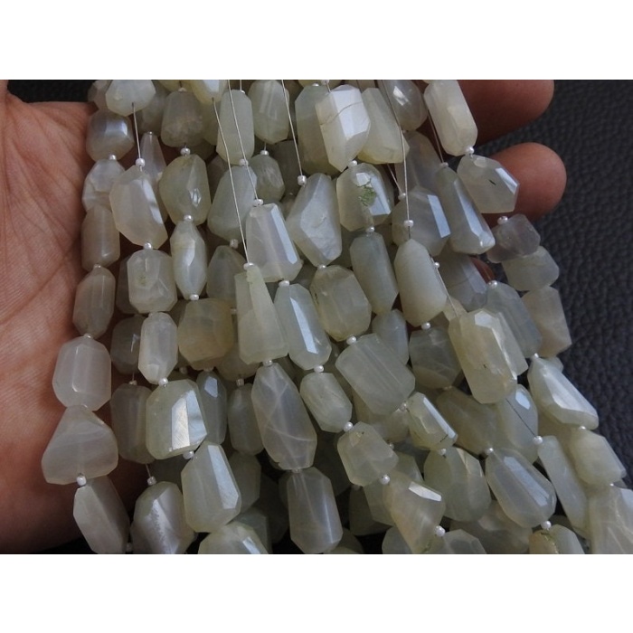 Natural Moonstone Faceted Tumble,Nuggets,White Color,12Inchs Strand 20X15To10X8MM Approx,Wholesaler,Supplies,New Arrivals PME-TU4 | Save 33% - Rajasthan Living 7
