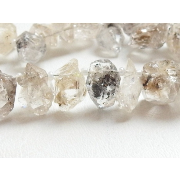 Herkimer Diamond Natural Crystal Rough,Briolette,Loose Raw,Wholesaler,Supplies,New Arrival 12Inch Strand 20X12 To 12X10 MM Approx RB4 | Save 33% - Rajasthan Living 10