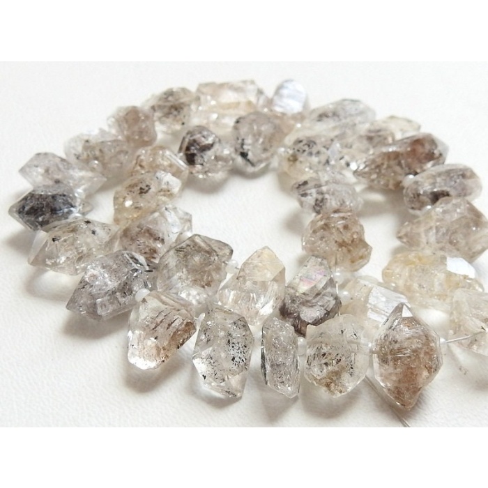 Herkimer Diamond Natural Crystal Rough,Briolette,Loose Raw,Wholesaler,Supplies,New Arrival 12Inch Strand 20X12 To 12X10 MM Approx RB4 | Save 33% - Rajasthan Living 8