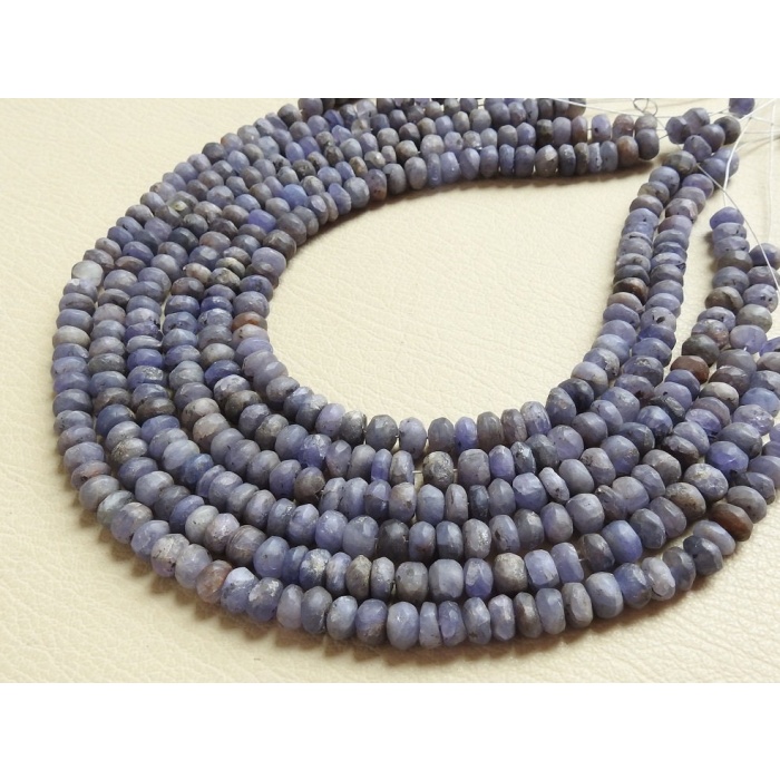 Tanzanite Smooth Roundel Beads,Handmade,Matte Polished,Loose Stone,Necklace,Wholesale Price,New Arrival 12Inch 100%Natural B8 | Save 33% - Rajasthan Living 11