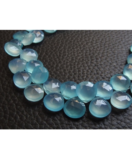 Sky Blue Chalcedony Faceted Hearts,Teardrop,Drop,Briolette,Wholesaler,Supplies,New Arrivals 8Inch Strand 11X11MM Approx (pme)CY2 | Save 33% - Rajasthan Living 3