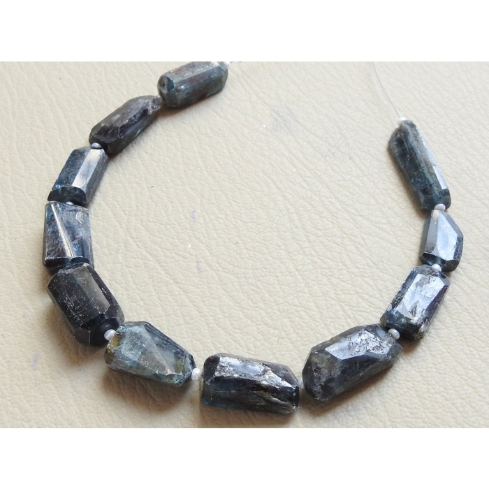 Blue Kyanite Faceted Tumble,Nuggets,Loose Stone,Handmade,For Making Jewelry,Irregular Bead Wholesaler Supplies 8Inch Strand TU1 | Save 33% - Rajasthan Living 8