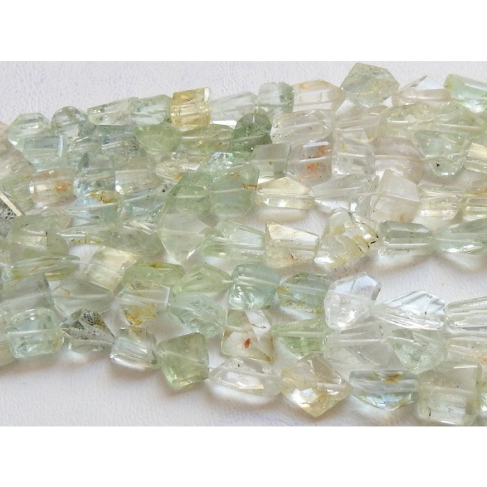 Aquamarine Faceted Tumble,Nuggets,Multi Shaded,Loose Stone,16Inch Strand 13X11To 8X5 MM Approx,Wholesale Price,New Arrival,100%Natural TU1 | Save 33% - Rajasthan Living 9