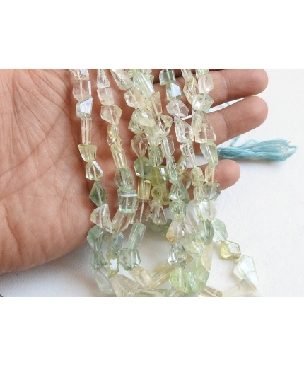 Aquamarine Faceted Tumble,Nuggets,Multi Shaded,Loose Stone,16Inch Strand 13X11To 8X5 MM Approx,Wholesale Price,New Arrival,100%Natural TU1 | Save 33% - Rajasthan Living