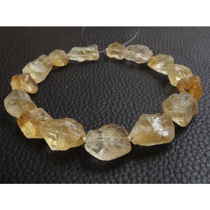 Citrine Natural Rough Tumble,Nuggets,Uncut,Loose Raw Stone,Minerals Gemstone,Wholesaler,Supplies,10Inch Strand 22X15To11X10MM Approx R2 | Save 33% - Rajasthan Living 6