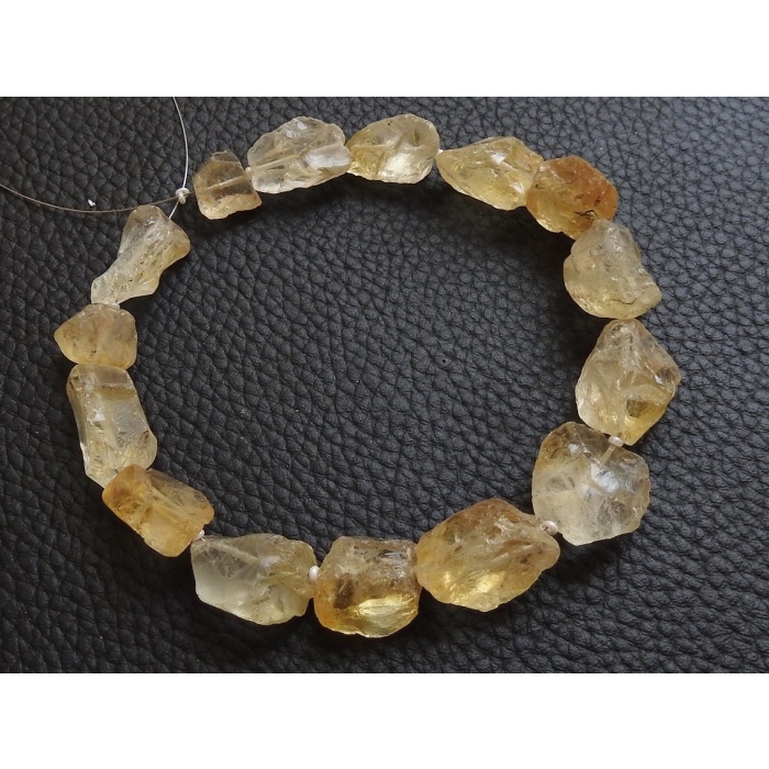 Citrine Natural Rough Tumble,Nuggets,Uncut,Loose Raw Stone,Minerals Gemstone,Wholesaler,Supplies,10Inch Strand 22X15To11X10MM Approx R2 | Save 33% - Rajasthan Living 9