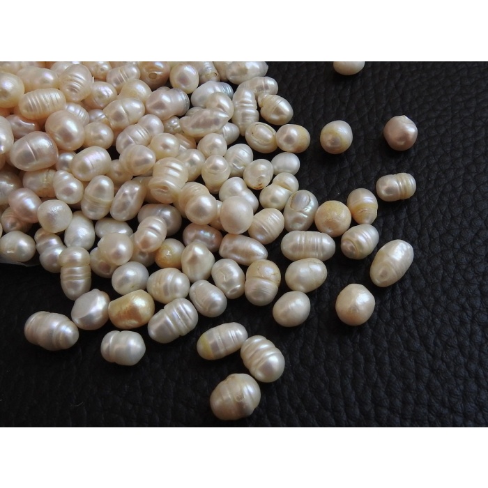 Fresh Water Pearl Smooth Tumble Bead,Fancy Shape,Nuggets,Loose Raw,Undrilled 10Piece 10X7To7X5MM Approx Wholesaler,Supplies (BK)RC-1 | Save 33% - Rajasthan Living 8