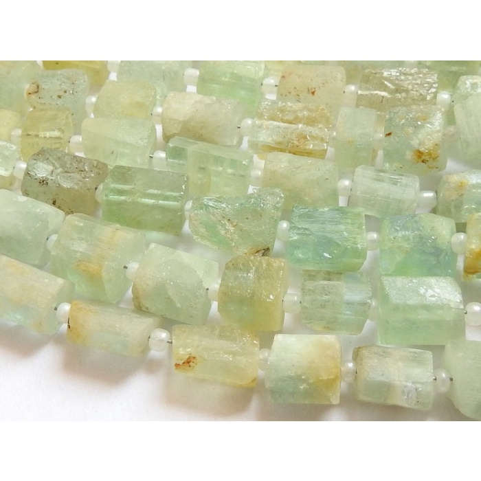 Aquamarine Natural Crystals,Rough,Tube Shape,Bead,Nuggets,Loose Raw Stone,Minerals Gemstone,Wholesaler,Supplies 10Inch 9X8To6X5MM Approx RB1 | Save 33% - Rajasthan Living 7
