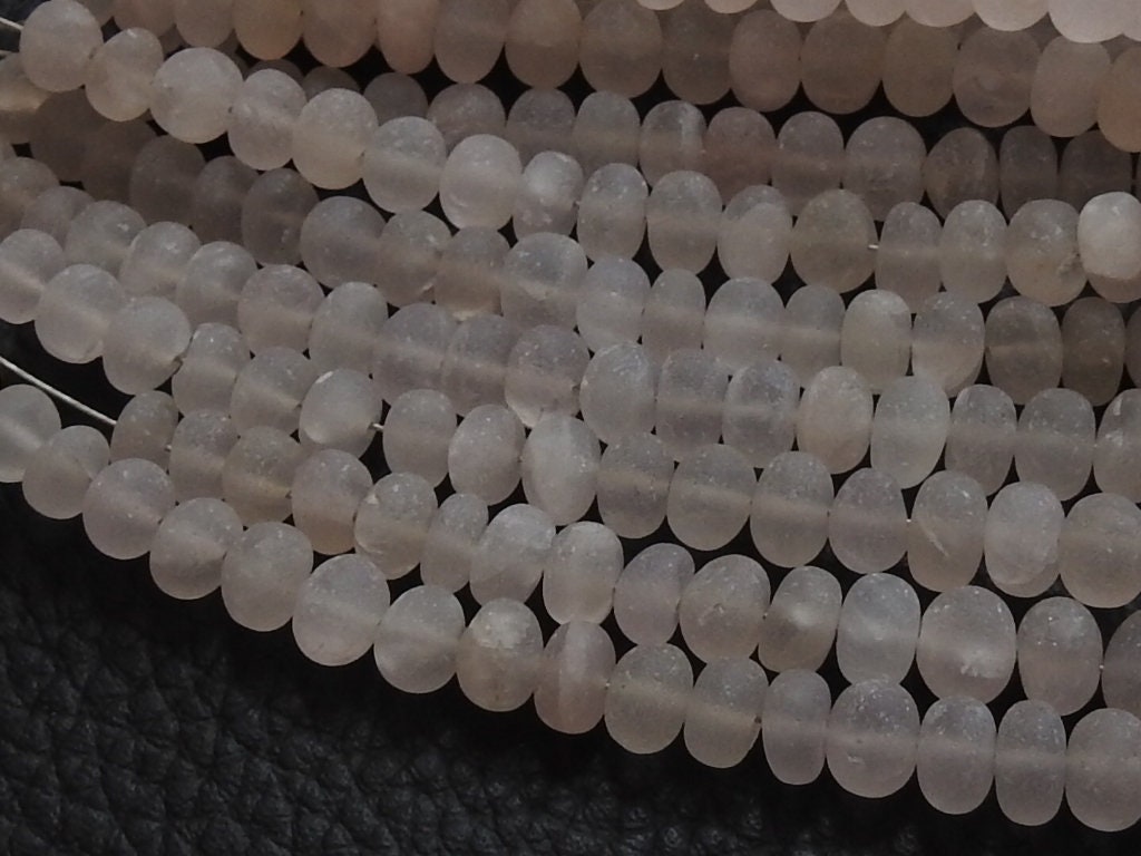 12 Inch Strand Natural Rose Quartz Smooth Matte Polished Roundel Beads Wholesale Price New Arrival B3 | Save 33% - Rajasthan Living 17