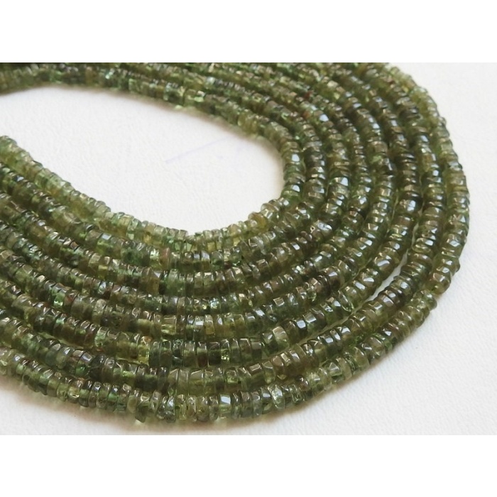 Green Apatite Smooth Tyre,Coin,Button,Wheel Shape Beads,Loose Stone,Handmade,Necklace,Wholesaler,Supplies 16Inch 4MM Approx Natural (pme)T1 | Save 33% - Rajasthan Living 8