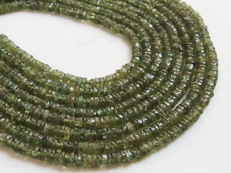 Green Apatite Smooth Tyre,Coin,Button,Wheel Shape Beads,Loose Stone,Handmade,Necklace,Wholesaler,Supplies 16Inch 4MM Approx Natural (pme)T1 | Save 33% - Rajasthan Living 13