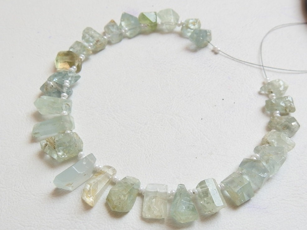 100%Natural Gemstone,Aquamarine Tumble,Nuggets,Faceted,Fancy,Briolette,Loose Stone,8Inch Strand 12X7To7X7MM Approx,Wholesaler,Supplies BR4 | Save 33% - Rajasthan Living 15