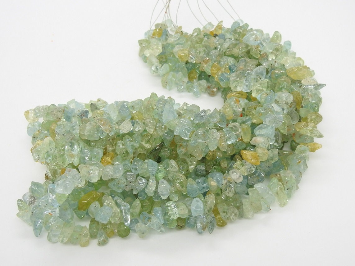 100%Natural,Aquamarine Polished Rough Beads,Anklets,Chips,Uncut 10X5To5X4MM Approx,Wholesale Price,New Arrival RB1 | Save 33% - Rajasthan Living 22