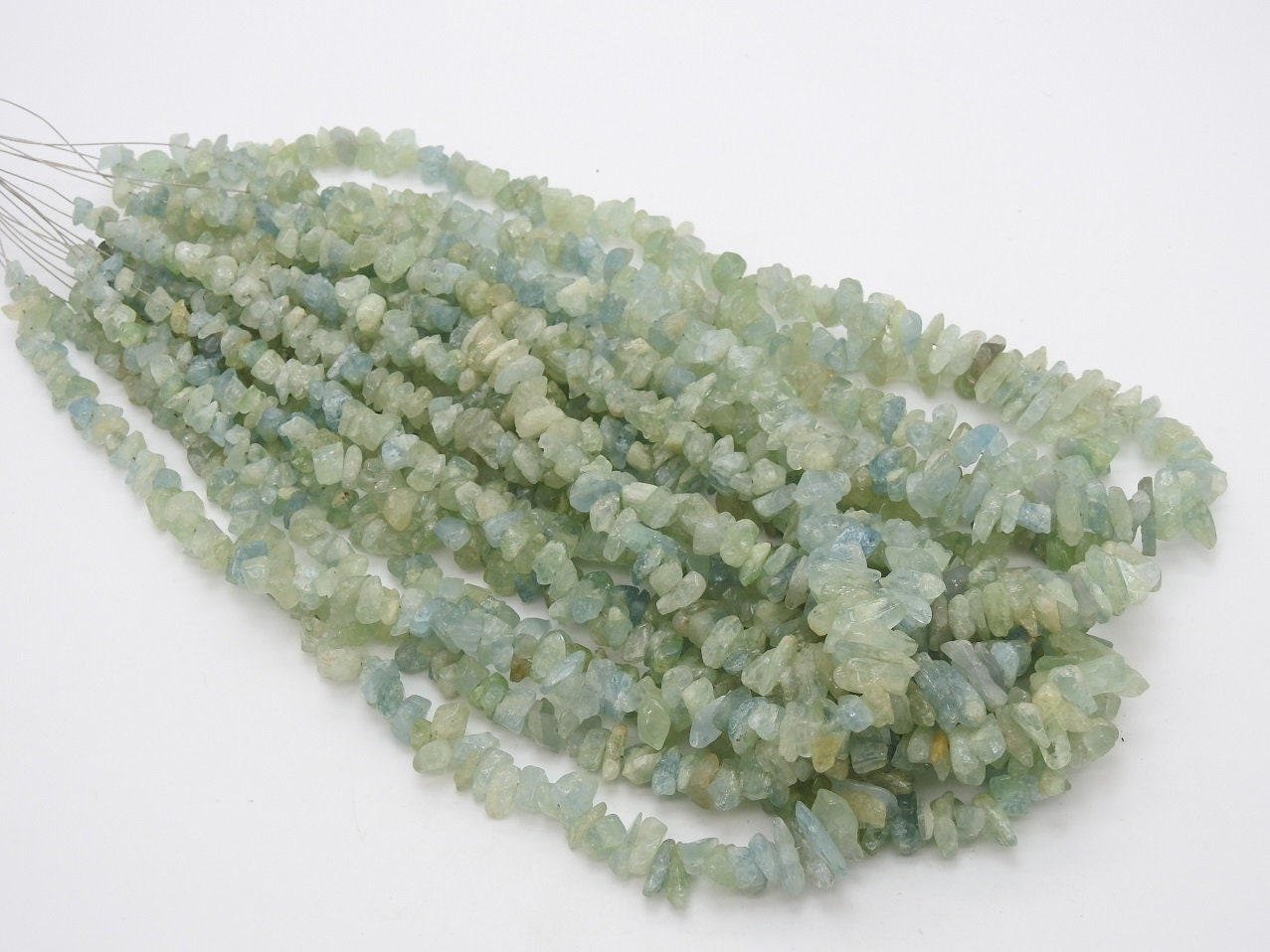 Natural Aquamarine Rough Beads,Chip,Uncut,Anklet,Nugget,Polished 16Inch 12X6To4X3MM Approx Wholesale Price New Arrival RB1 | Save 33% - Rajasthan Living 16