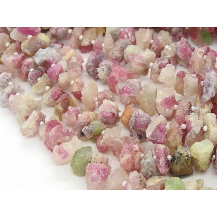 Pink Tourmaline Natural Rough Beads,Uncut,Chip,Nuggets,Anklets 18X10To10X7MM Approx Wholesale Price,New Arrival RB2 | Save 33% - Rajasthan Living 8