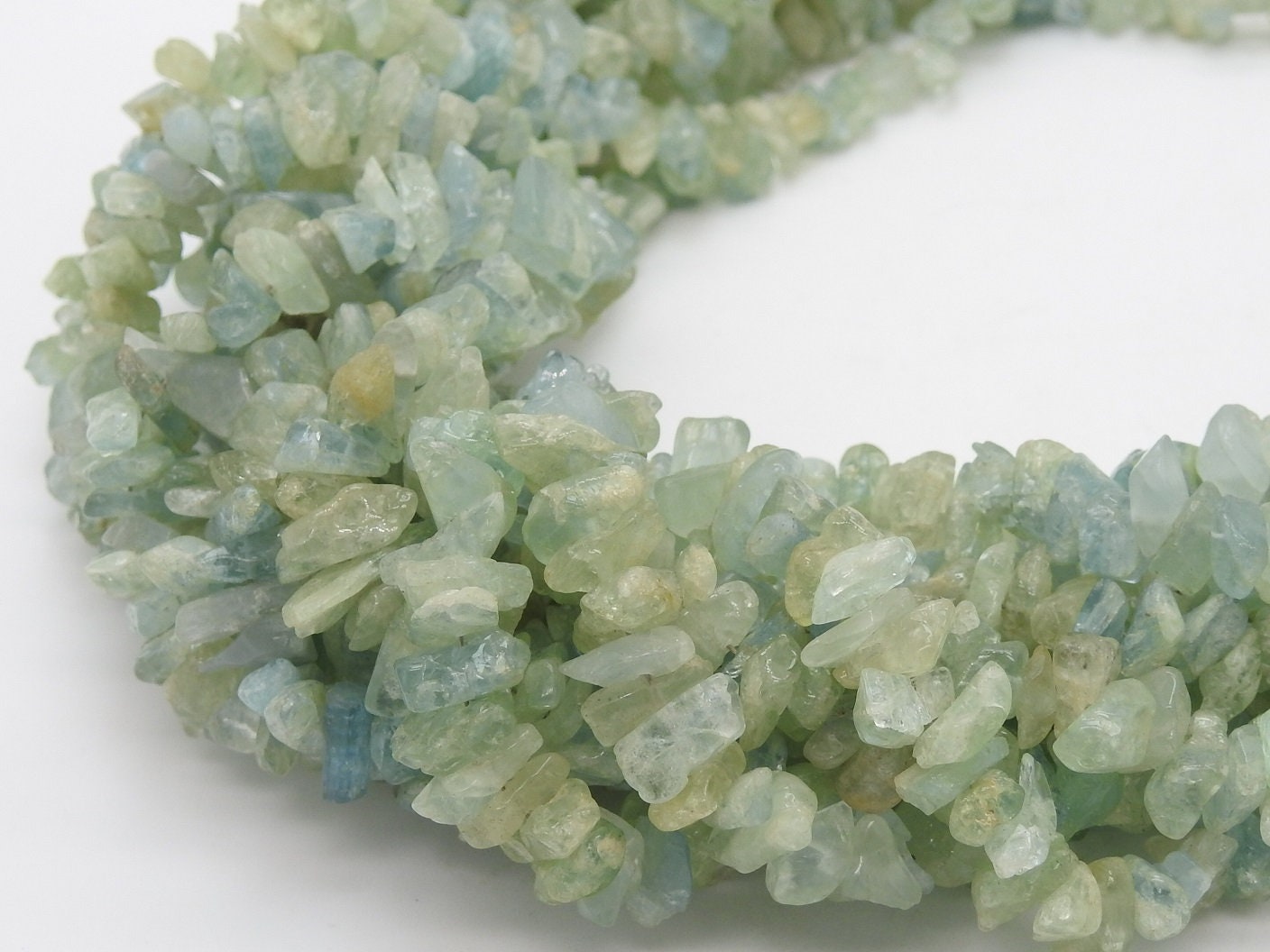 Natural Aquamarine Rough Beads,Chip,Uncut,Anklet,Nugget,Polished 16Inch 12X6To4X3MM Approx Wholesale Price New Arrival RB1 | Save 33% - Rajasthan Living 13