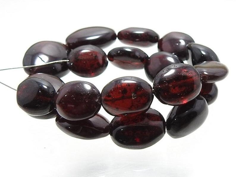 Rhodolite Garnet Smooth Tumble,Oval Cut,Nuggets,Loose Stone,Handmade,Pink Color 8Inch 17X13TO11X8MM Approx 100%Natural (pme)TU2 | Save 33% - Rajasthan Living 17