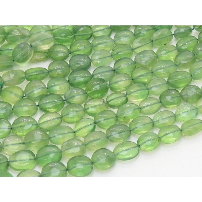 Green Fluorite Smooth Tumble,Nuggets,Oval Cut,Handmade Bead,Loose Stone,For Making Jewelry 100%Natural 12Inch 12X9To6X5MM PME-TU5Approx | Save 33% - Rajasthan Living 8