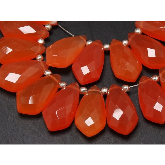 15X8MM Pair,Fanta Orange Chalcedony Tie,Faceted,Teardrop,Drop,Loose Stone,Earrings,For Making Jewelry,Wholesaler,Supplies PME-CY1 | Save 33% - Rajasthan Living 9